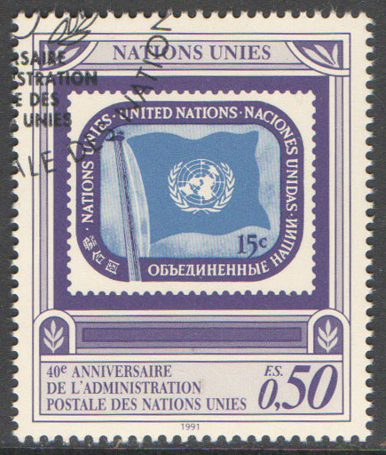 United Nations Geneva Scott 207 Used